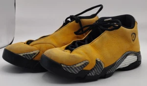 Restoration Youth Air Jordan Gold Ferrari TLC Size 5.5Y Black Yellow BV1218-706 - Picture 1 of 15