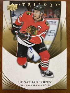 20-21 UD Trilogy Hockey 10 Jonathan Toews