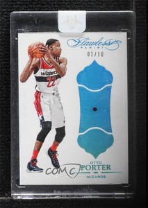 2015-16 Panini Flawless Sapphire /10 Otto Porter #120