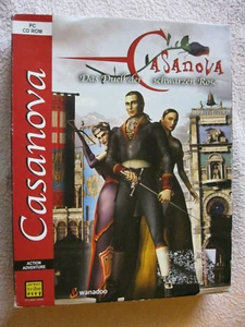 PC CD-ROM juego Casanova - El duelo de la rosa negra euro caja grande caja caja caja caja caja - Imagen 1 de 2