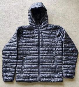 Patagonia Ultralight Down Hoody Black Puffer Jacket Full Zip Mens Size XS  - Picture 1 of 13