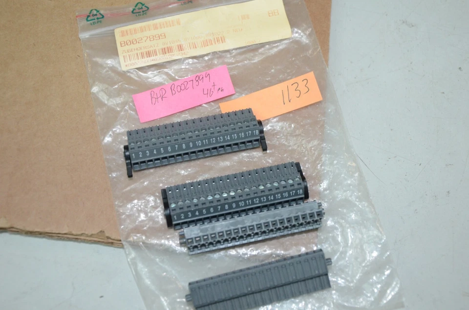 B&R Automation B0027899 8V1045 8V1090 Plug In Terminal block Connector NEW - Image 1 of 1