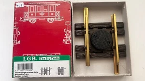 N 128 - Rail droit extensible LGB 10090 - NEUF en boîte - Imagen 1 de 9