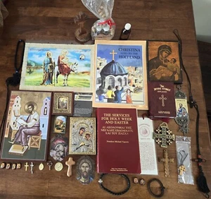 Amazing Vintage To Now Lot Of Religious Items, Books, Plaques, & Rare Items - Picture 1 of 21