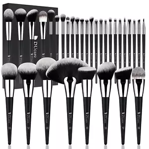 Makeup Brushes Professional 32Pcs Make up Brushes Set Premium Christmas Gift Syn - Picture 1 of 14