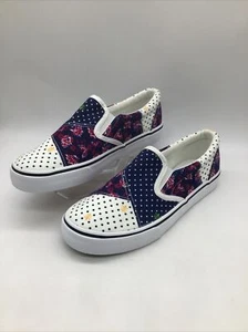 Adokoo Women’s Canvas Patchwork Slip On Shoes Sz. 8M - Picture 1 of 12