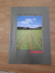 Orig. CLAAS Futterernte Prospekt Heft Schlüter Case Traktor Landmaschinen - Bild 1 von 4