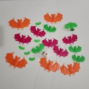 1995 Pressman Acrobats Game Replacement Parts Pieces Hanging Bats & Dice - Picture 1 of 5