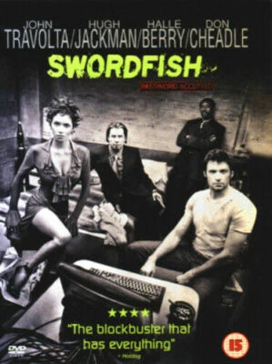 Swordfish DVD Action & Adventure (2002) Hugh Jackman Free Royal Mail Delivery - Image 1 of 4