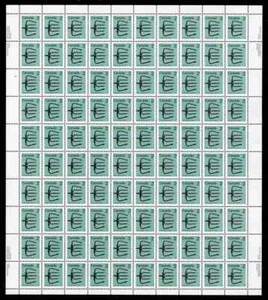 Canada - Scott 918 - Full Plate Sheet of 100 Stamps - 1982 - Picture 1 of 1