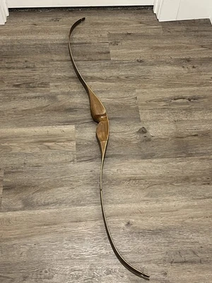 Rare Vintage Shakespeare Recurve Bow Sierra Model X18 52” #40 USA - Image 1 of 4
