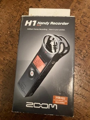 zoom h1 handy recorder - Aufnahmegerät, Diktiergerät - Bild 1 von 2