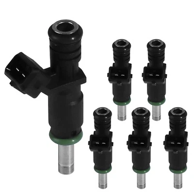 6 X Fuel Injectors for 2006-12 BMW 128i 328i 330i X3 X5 Z4 525i 2.5L 3.0L FJ748 - Image 1 of 4
