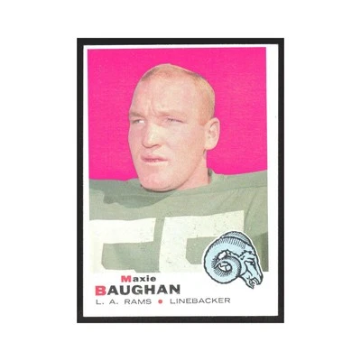 1969 Topps Maxie Baughan Rams #160 - Image 1 of 3