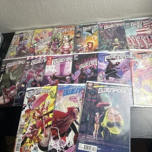 UNBELIEVABLE GWENPOOL #1-11,13,14,16,17Including #0 COMPLETE SET Comic Lot - Picture 1 of 5