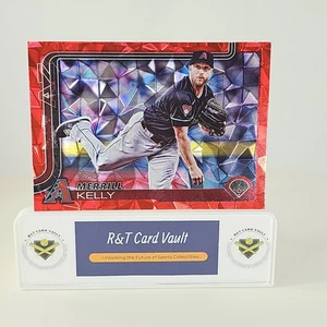 2025 Topps Series 2 Merrill Kelly Red Diamante /5 Diamondbacks - Picture 1 of 2