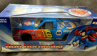 Ron Hornaday #16 SUPERMAN RACING 1999 PROMO DieCast NASCAR 1:24 TRUCK in Box - Image 1 of 4