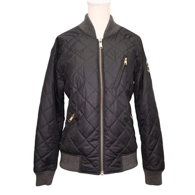 Eddie Bauer Jacket Womens XS Ilaria Urbinati Black Skyliner Bomber Gorpcore - Image 1 of 4