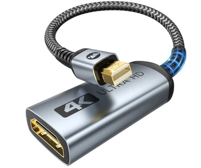 Adaptador Mini DisplayPort a HDMI 4K 2K 60Hz Thunderbolt MacRRP £8 - Imagen 1 de 4