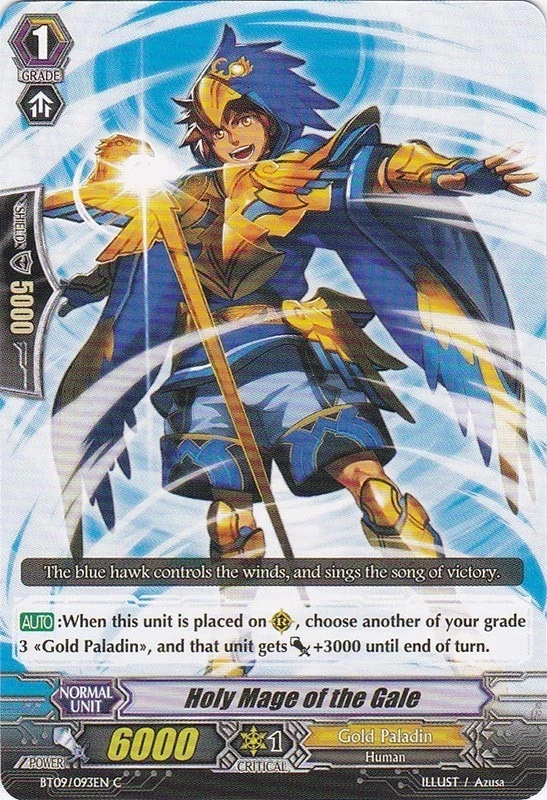 Holy Mage of the Gale - BT09/093EN - C - Near Mint - Image 1 of 1