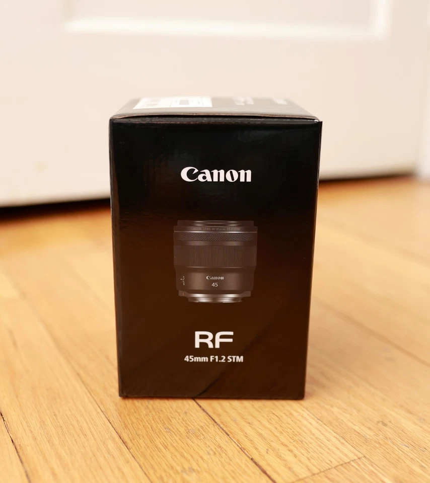 Lente Canon RF 45mm F/1.2 STM *NOVA* - Imagem 1 de 1