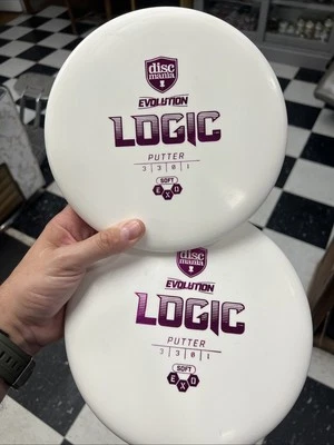 Twin Matching Discmania Evolution Soft EXO Logic Putter 154g - Image 1 of 4
