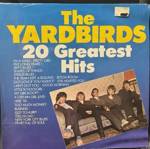 The Yardbirds 20 Greatest Hits Vinyl LP Babylon U/80050 NM Shapes of Things - Picture 1 of 2