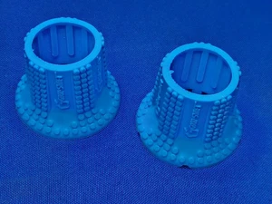 NOS Vintage BLUE SRAM Grip Shift MONSTER PAW Replacement Shifter Grip Cover - Picture 1 of 4