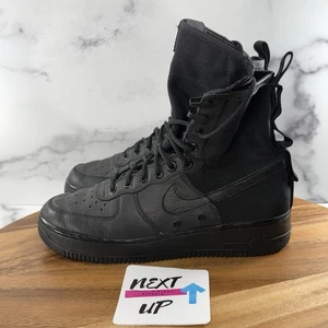 Damengröße 8,5 - Nike SF Air Force 1 hoch dreifach schwarz NBY 857872 002 ohne Träger - Bild 1 von 9