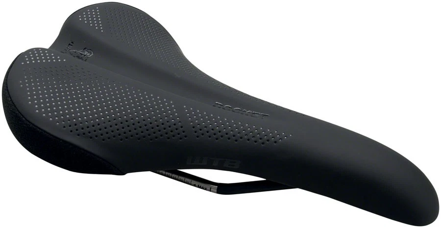 WTB Rocket Mountain Bike Saddle - Titanium Black Medium