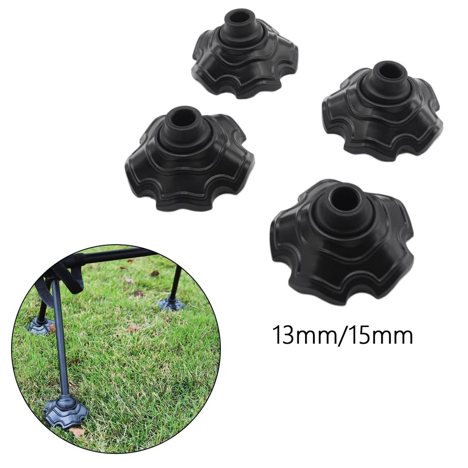 4 Pieces Chair Leg Protectors Outdoor Chair Leg Caps Reusable Cute Shape Chair - Image 1 of 1