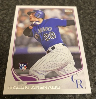 2013 Topps Update #US259 Nolan Arenado RC Rookie Rockies Cardinals - Image 1 of 2