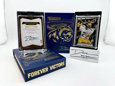 Tarjeta artística Forever Victors Charles Woodson Michigan Wolverines Foto 1 de 4