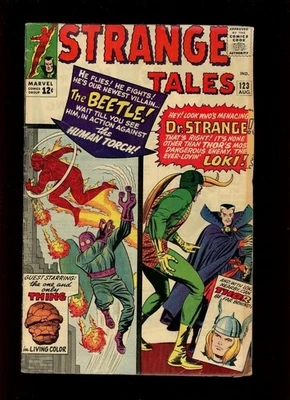 Strange Tales #123 VG+ 4.5 1964 High Definition Scans *b48 - Image 1 of 3