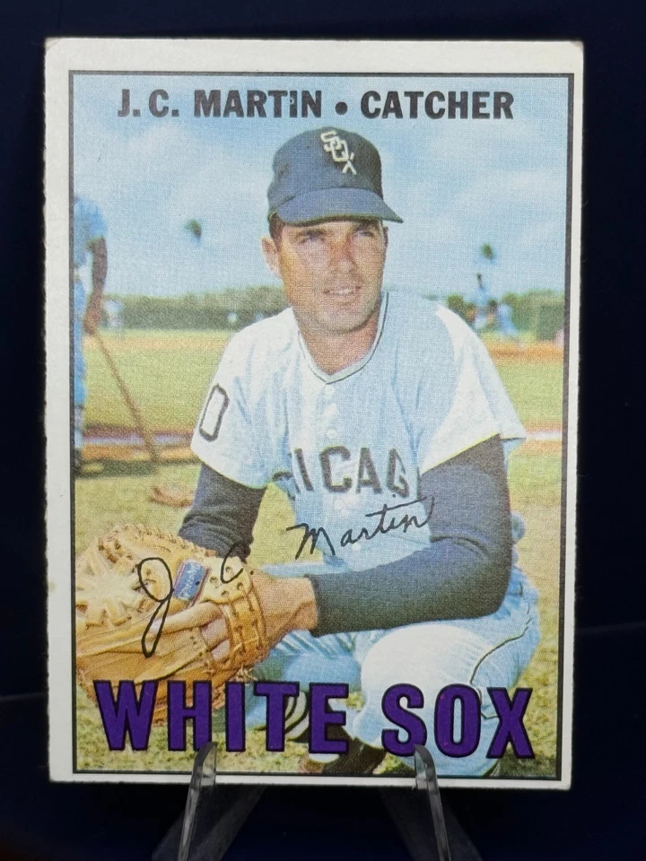 1967 Topps #538 J.C. Martin High Number SP VG+/EX Chicago White Sox - Image 1 of 2