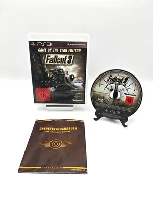 Fallout 3 -Game of The Year Edition GOTY OVP + Anleitung Playstation 3 PS3 TOP - Bild 1 von 3