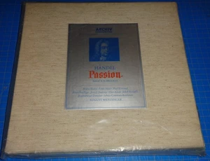 Wenzinger/Stader/Moser HANDEL Passion (B.H. Brockes) - Archiv 198 418/20 SEALED - Picture 1 of 2