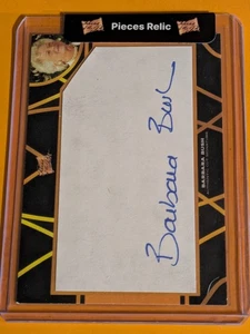 2022 pices of the past Barbara Bush Autograph #CS-BB - Picture 1 of 2