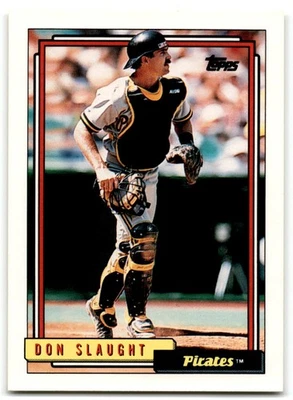 1992 Topps Don Slaught Pittsburgh Pirates #524 - Image 1 of 2