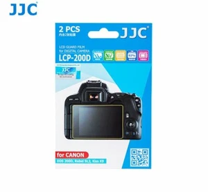 JJC LCP-200D LCD Screen Protector Guard Film f/ CANON EOS 200D Rebel SL2 Kiss X9 - Picture 1 of 6
