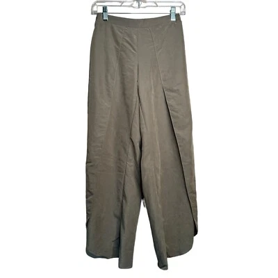 Pantalones Drew Sage pierna tulipán mezcla de rayón para mujer pierna dividida talla XS precio de venta sugerido por el fabricante 178 USD color topo Foto 1 de 4