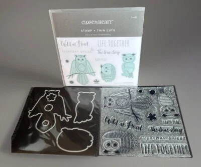 Набор марок и тонких разрезов CTMH LIFE'S A HOOT для скрапбукинга #Z4681 новые!! - Изображение 1 из 4