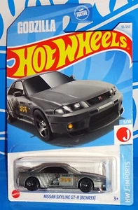 Hot Wheels 2024 J-Imports Series #96 Nissan Skyline GT-R (BCNR33) Gray GODZILLA - Picture 1 of 2