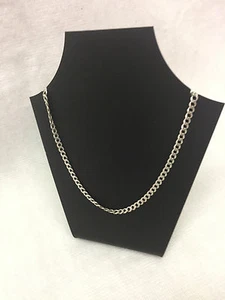 BLACK FROSTED MATT PERSPEX ACRYLIC FORMED NECKLACE JEWELLERY STAND DISPLAY.NEW - Picture 1 of 3