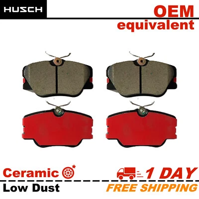 4pcs Front Ceramic Brake Pads for Mercedes-Benz 300E 1986-1993 300TE 1988-1993 - Image 1 of 4