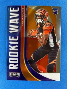 TEE HIGGINS #RW-13 RC Silver 2020 Playoff Football Cincinnati Bengals NFL - Picture 1 of 2
