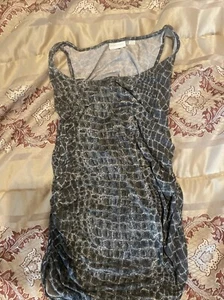 New York and Company gray and white tank top blouse size small - Picture 1 of 5