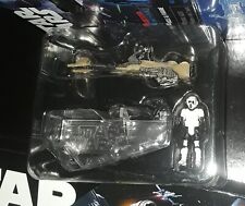 Star Wars Micro Galaxy Squadron Biker Scout Trooper with Speeder Bike new