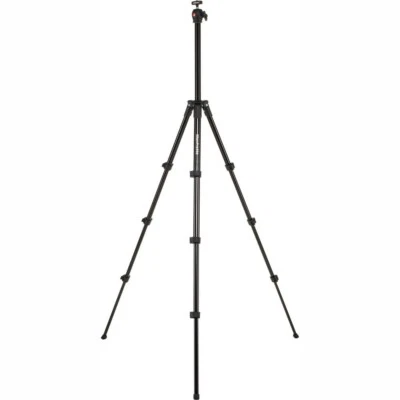 NEW Manfrotto 51" Compact Light Tripod Kit Aluminum 4-stage WITH BALL HEAD  BAG - Image 1 of 4