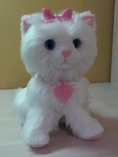 Animagic Sparkle My Glowing Sounds Kitten Cat 10" Interactive Kitty Plush Toy